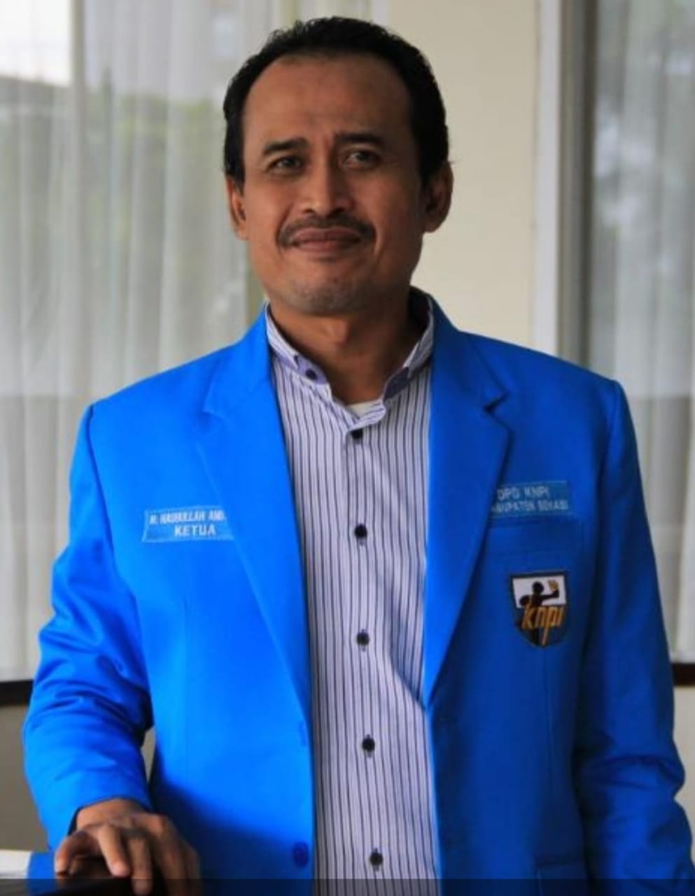 H.Hasbullah Andilusi Ketua DPD KNPI Kabupaten Bekasi meninggal dunia (Foto : Jeje)