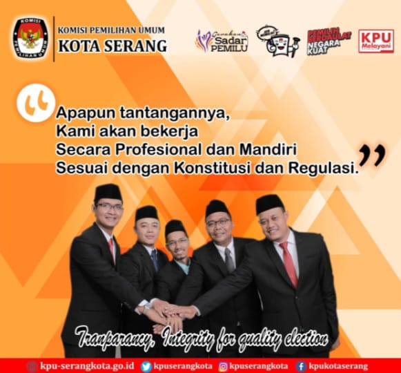 KPU Kota Serang. (Foto: Daeng yusvin)