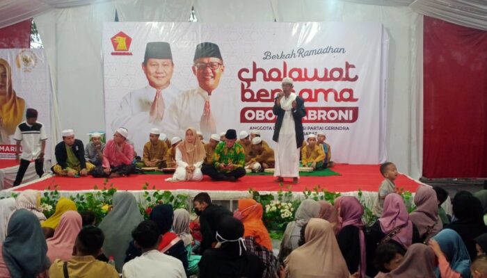 Meski Diguyur Hujan Lebat, Obon Tabroni Optimis Santuni Yatim Piatu dan Dhuafa