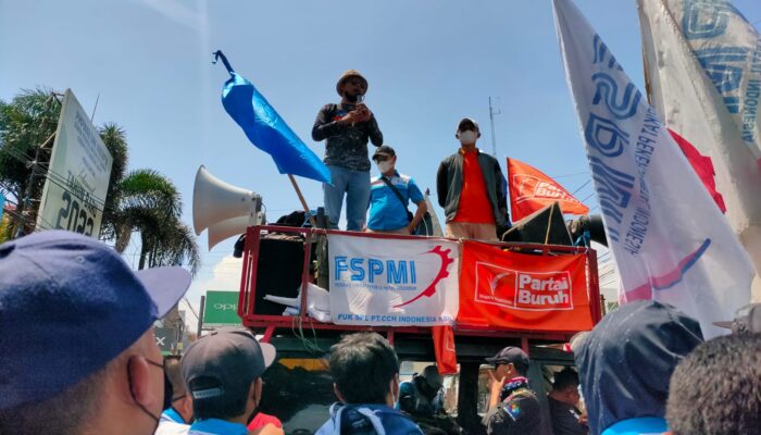 Pasca UU Cipta Kerja Disahkan, FSPMI Bandung Barat: Kado Terpahit Jelang Idul Fitri 2023 