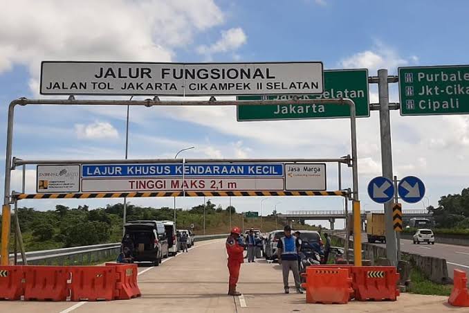 Tol Japek II Jalur Selatan Akan Segera di Buka Untuk Kepentingan Pemudik dan Arus Balik. (Foto: Sumber Jasamarga)