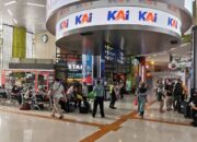 Terjadi Peningkatan Penumpang Kereta Api di Stasiun Gambir