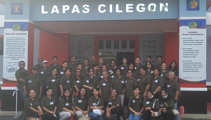 Pokja Yankes GKI Serang Berikan Pengobatan Gratis kepada 450 WBP Lapas Kelas IIA Cilegon
