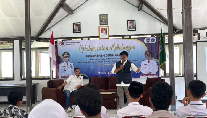 Hari ke 2 Pesantren Jurnalistik Digelar, PWI Bandung Barat Beri Pesan Khusus pada Pelajar