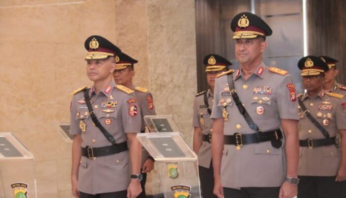Kapolda Metro Jaya Pimpin Sertijab Wakapolda Metro Jaya