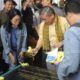 Wamen LHK, Dr Alue Dohong Resmikan Ekoriparian Mega Regency di Desa Sukaragam, Kecamatan Serang Baru, Kabupaten Bekasi, Sabtu 15 April 2023. (Foto: Muh. Bakhtiar)