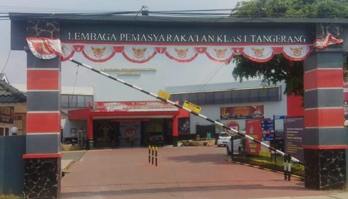 Lapas Kelas I Tangerang Siap Bantu Polri Dalam Penanganan Peredaran Sabu Cair Yang Dilakukan Napi