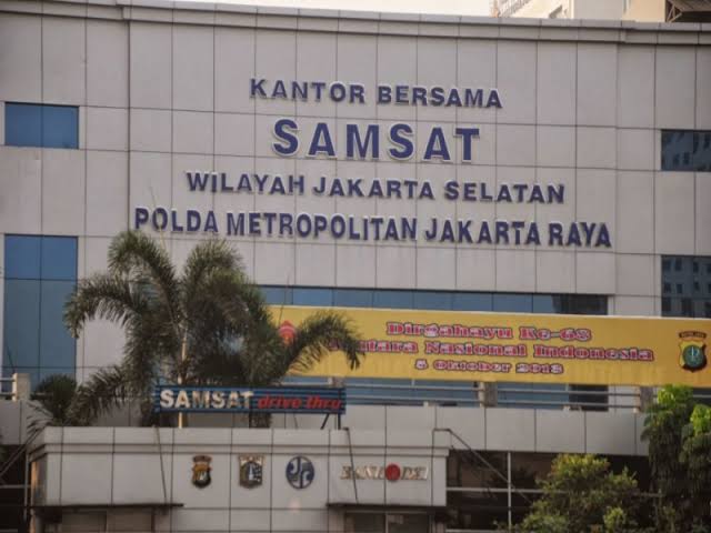 Kantor Pelayanan Samsat Polda Metro Jaya. (Foto: Sumber Policewatch)