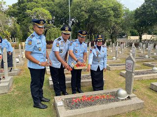 Perwakilan Dari Kemenkumham Banten Beserta Kalapas Pemuda Kelas IIA Tangerang. (Foto: Fathar)