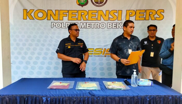 Breaking News! Polres Metro Bekasi Rilis Kasus Ayah Tiri Hamili Anak, Bayinya Dibunuh