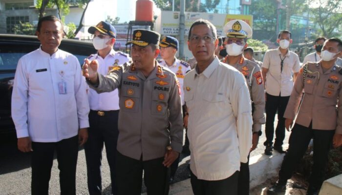 Pj Gubernur DKI Apresiasi Kapolda Metro Jaya dan Jajaran Terkait Penutupan U-Turn di Santa