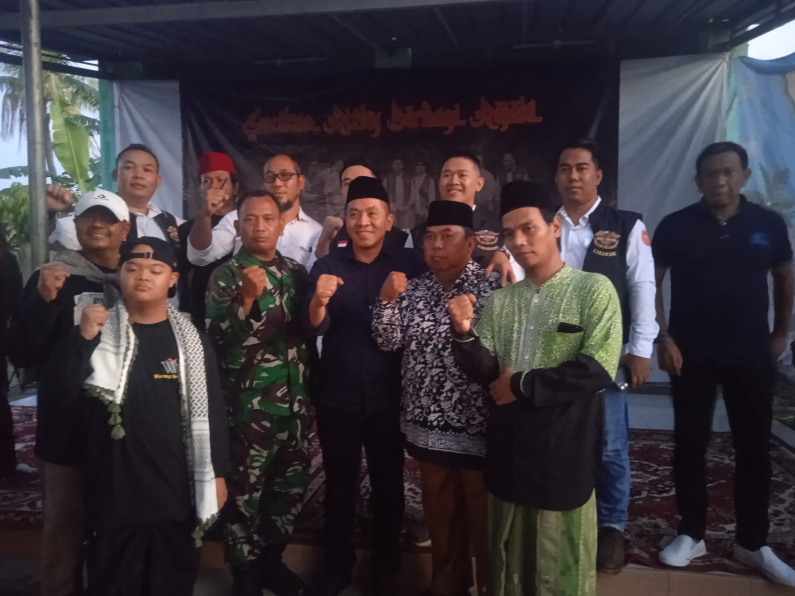 Wakil Bupati Karawang Aep Saepulloh menghadiri acara buka puasa bersama HDCI Karawang. (Foto: Andika)