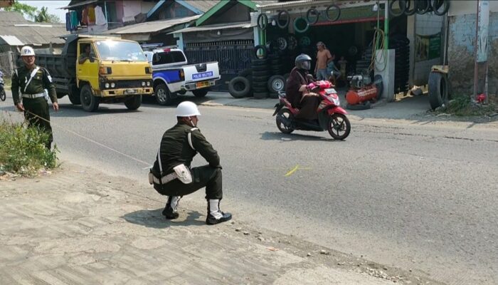 Nahas, Saksi Mata Ungkap Detik-Detik Bocah SD Terlindas Bus Milik TNI AD Di Jalan Pilar Cikarang Bekasi
