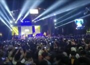 Puncak Hari Jadi ke 422 Kabupaten Tegal, Padi Reborn Hipnotis Ribuan Penonton 