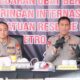 Wakapolda Metro Jaya Bersama Kabid Humas Laksanakan Konferensi Pers Terkait Peredaran Obat-Obatan Terlarang ( Foto: Fathar).