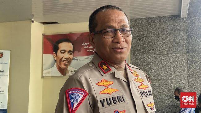 Dirregident Korlantas Polri Brigjen Yusri Yunus. (Foto: Sumber CNN)
