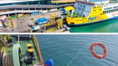 Foto : ASDP secara masif mengampanyekan Safety Habit 3J