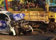 Kecelakaan Beruntun Libatkan Mobil Patwal dan Wabup di Ciamis