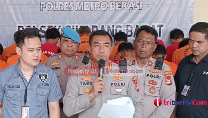 Polres Metro Bekasi Ungkap Pelaku Sindikat Pencurian dan Penadah Sepeda Motor