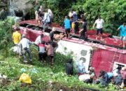 Kasus Bus Masuk Jurang, Sopir dan Kernet Jadi Tersangka