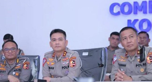 Korlantas Polri Menggelar Pelatihan PJR di Gedung Pusdik Lantas Polri. (Foto: Sumber Instagram)