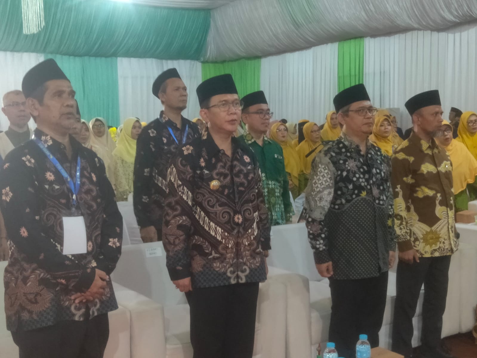 Pj Bupati Dani Ramdani menghadiri acara Musyda Muhammadiyah ke-10 dan Musyda Aisyiyah ke-5, Kabupaten Bekasi, Pada Sabtu (27/5/2023). (Foto: Jeje)