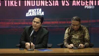 Ketua Umum PSSI Erick Thohir