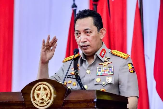 Setelah Penetapan Mentri Komunikasi dan Informatika Jadi Tersangka, Beredar Info Bahwa Listyo Sigit Akan Menggantikan Jhony G Plate. (Foto: Sumber Ntmc)