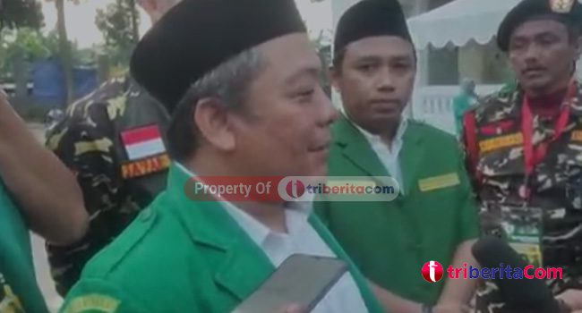 Deni Ahmad Haidar Ketua GP Ansor Provinsi Jawa Barat. (Foto: Jeje)