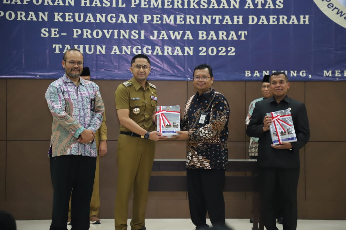 Pemkab Bandung Barat kembali raih WTP dari BPK RI (foto: Forkopim)