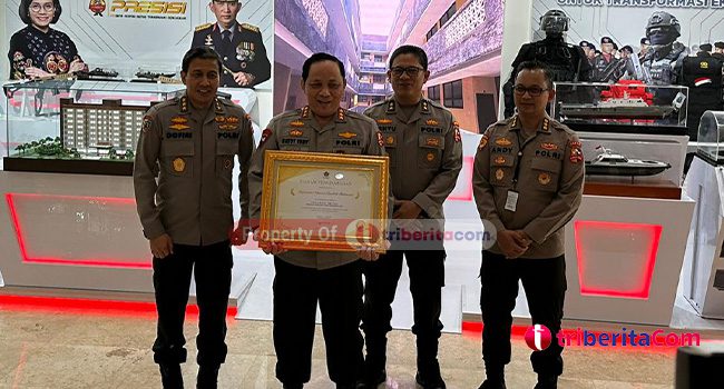 Polri mendapatkan predikat ketiga terbaik dalam anggaran 2022, dalam hal ini Polri akan terus meningkatkan kinerja. (Foto: fathar)