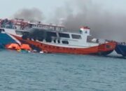 KNKT Masih Selidiki Penyebab Kebakaran Kapal Ferry KMP Royce 1