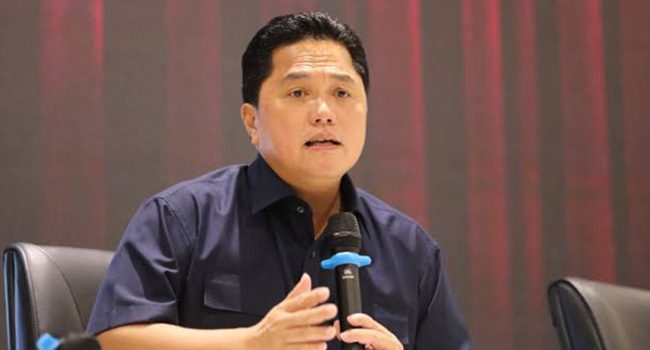 Ketua Umum PSSI Erick Tohir. (Foto: Sumber PSSI)