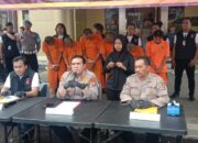 Tim Gabungan Resmob Polres Serang, Ringkus 6 Sindikat Curanmor dan 32 Unit Sepeda Motor