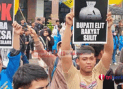 PMII dan Elemen Pemuda Pandeglang Tantang KPK dan PPATK Periksa Bupati Pandeglang, Irna Narulita