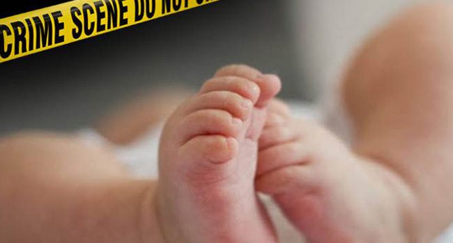 Ilustrasi penemuan mayat bayi