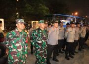 Berikan Rasa Aman Pada Masyarakat, Polres Jakbar Gelar Patroli Skala Besar