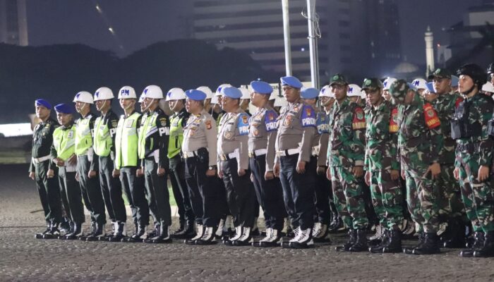 Amankan Jakarta, Polda Metro Jaya Gelar Patroli Skala Besar Gabungan