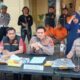 Polisi bekuk pelaku pembobol gudang di Banten. (Foto: Daeng Yusvin)