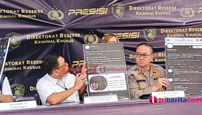 Ditreskrimsus Polda Metro Berhasil Tangkap Pasutri Penipu Tiket Konser Coldplay