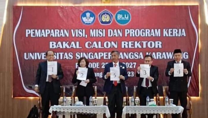 Lolos Seleksi Administrasi, Berikut Nama Bakal Calon Rektor Unsika Karawang