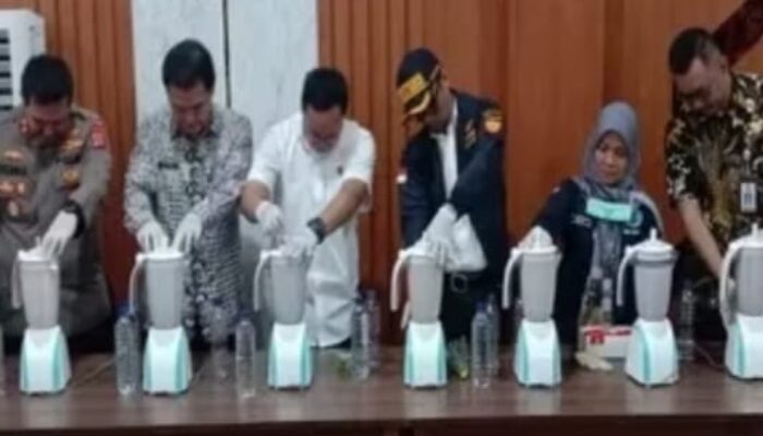 Polres Serang Musnahkan Sabu Senilai 4 Miliar dari Jaringan Afganistan