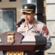 Kapolres Ciamis AKBP Tony Prasetyo, pimpin apel Kasatkamling 2023 untuk wilayah Ciamis. (Foto: Sumber Humas Jabar)