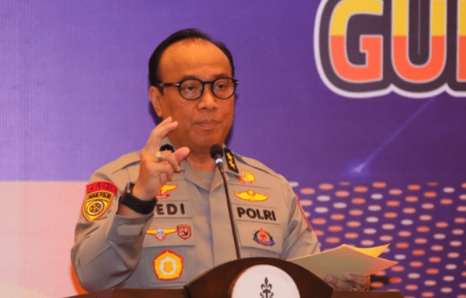 Asisten Kapolri Bidang SDM, menggelar kegiatan peningkatan kemampuan anggota tingkat pamen. (Foto: Fathar)