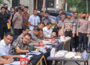 Polri Gelar Rekonstruksi Pengungkapan Pabrik Ekstasi di Tangerang