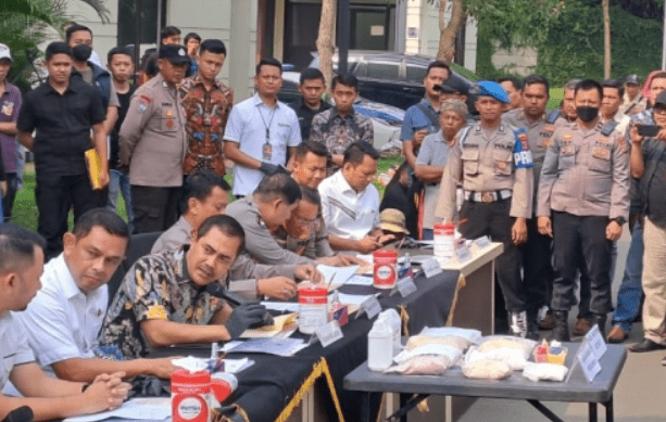 Bareskrim Polri gelar rekonstruksi. (Foto: Sumber Div Humas Polri)