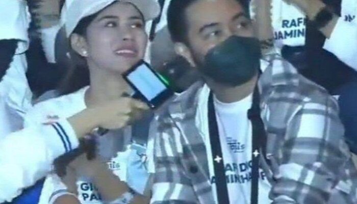 Diterpa Isu Perselingkuhan, Syahnaz dan Suami Justru Asik Nonton Tenis Bareng Di Senayan