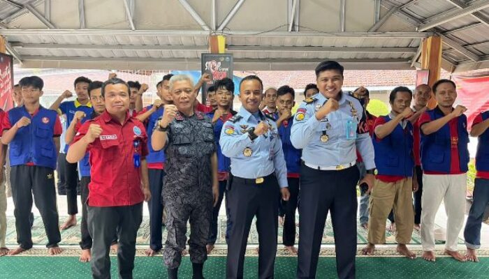 Lapas Pemuda Kelas IIA Tangerang Gandeng BNNK Tangerang Laksanakan Tes Urine