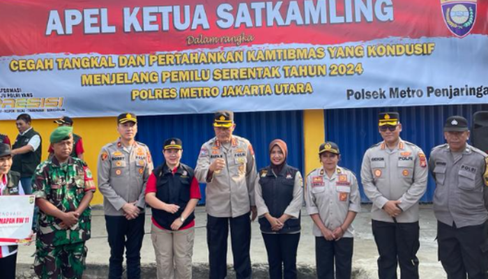 Jelang Pemilu 2024, Polres Metro Jakarta Utara Upayakan Pencegahan Gangguan Kamtibmas