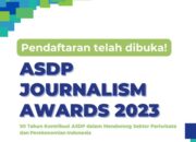 Apresiasi Karya Jurnalistik, ASDP Kembali Gelar Journalism Awards 2023